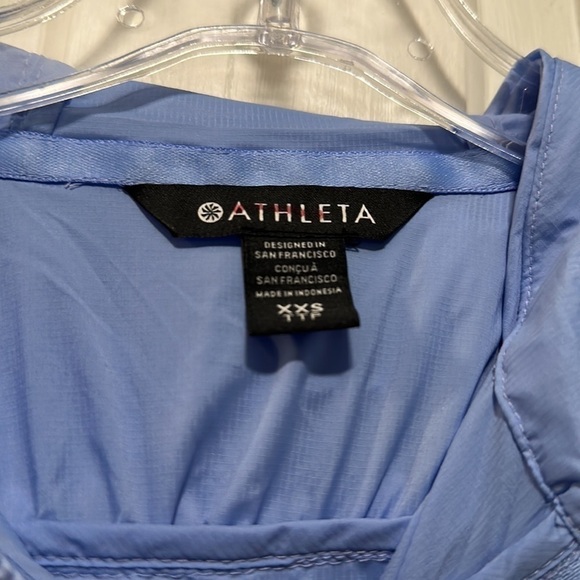 ATHLETA Expedition Ultra Lightweight Oversized Jacket Blue Size XXS - Picture 11 of 14